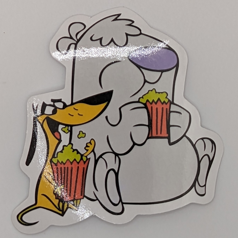2 Stupid Dogs Sticker
